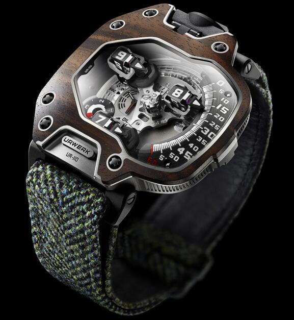 Replica Urwerk Watches for Sale—Exact Replica Urwerk UR-110 EASTWOOD MACASSAR EBONY watches